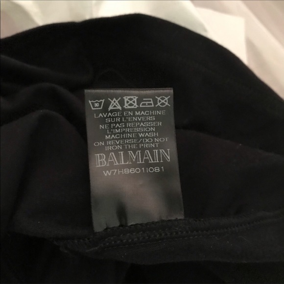 BALMAIN 🔥Unisex Graphic Tee Shirt NEW - Picture 9 of 11